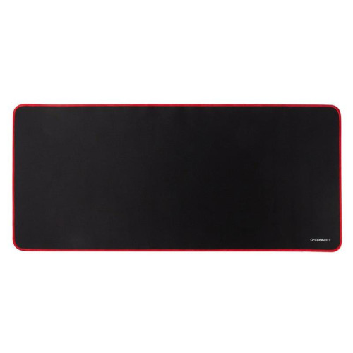 Podkładka pod mysz Q-CONNECT XXL, 90x40cm, czarno‑czerwona