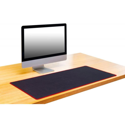 Podkładka pod mysz Q-CONNECT XXL, 90x40cm, czarno-czerwona-17158871