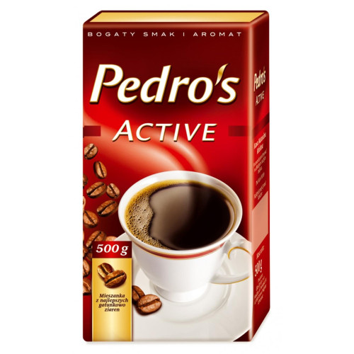 Kawa PEDROS Active, mielona, 500g