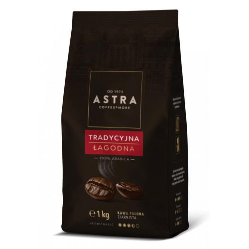 Kawa ASTRA Tradycyjna Łagodna, ziarnista, 1kg-17272940