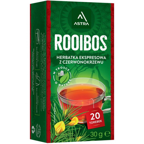 Herbata ASTRA Rooibos, 20 torebek