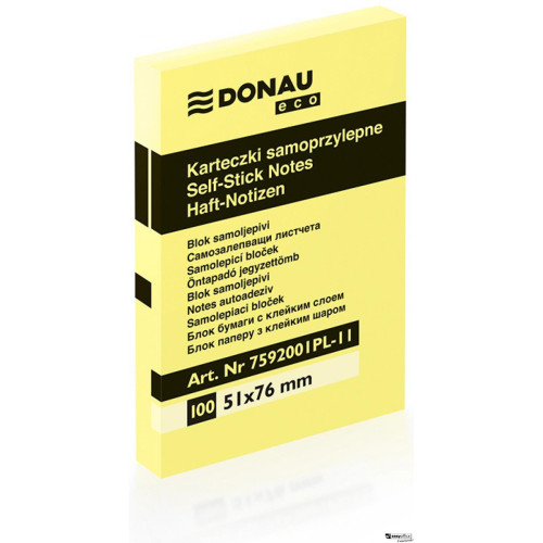 Bloczek ECO 5176 7592001PL-11 jasno żółty DONAU