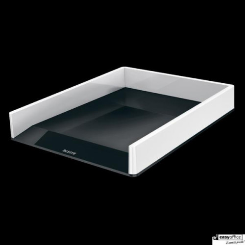 Półka na dokumenty Leitz WOW dwukolorowa, czarna 53611095