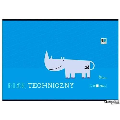 Blok techniczny A4  B&B KIDS 6906 INTERDRUK