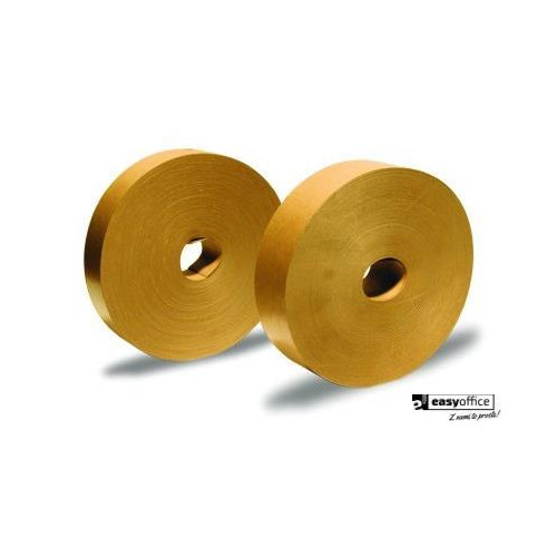 Taśma papierowa, klejenie na mokro, 60x200m brązowy GRAND 130-1300