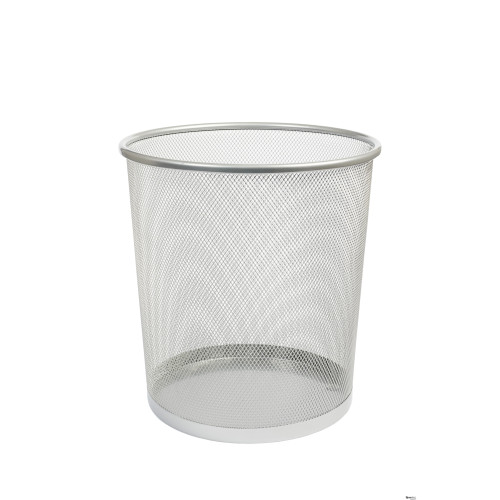 Kosz biurowy DOTTS 19L siatka srebrny 295x240x343mm
