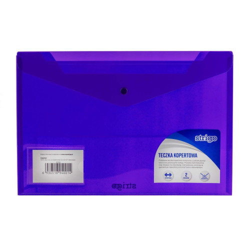 Teczka kopertowa A4+ STRIGO fioletowa-17585686