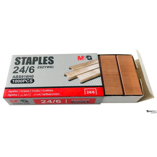 Zszywki miedziowane 246, MG M&G ABS916H0
