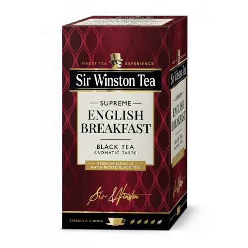 Herbata SIR WINSTON Supreme English Breakfast, 20 kopert
