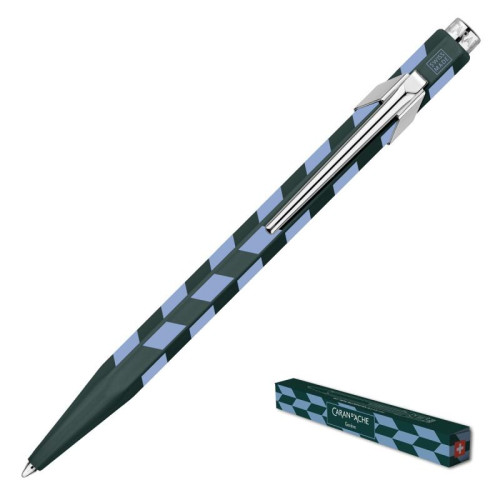 Długopis CARAN D'ACHE 849 Mosaic, spruce green-17802883