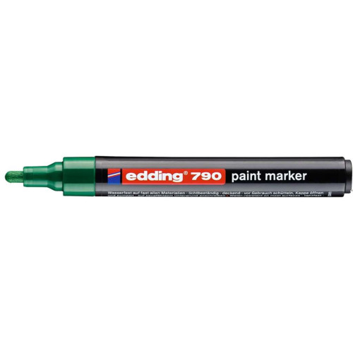 Marker lakierowy okrągła końcówka 2-3 mm zielony Edding 790004ZI-6044501