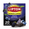 Herbata LIPTON czarna, jeżyna i borówka, 20 piramidek-18069025