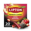 Herbata LIPTON czarna, jabłko i rabarbar, 20 piramidek-18069029