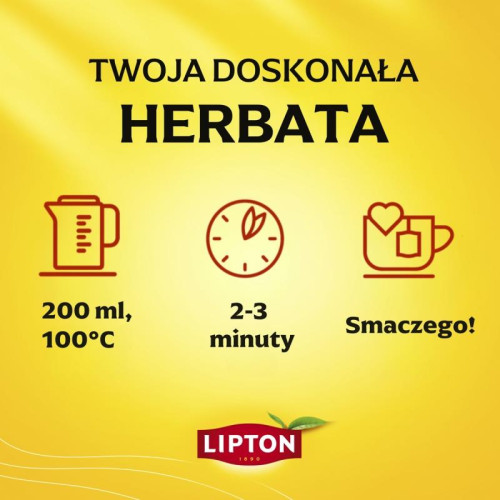 Herbata LIPTON czarna, Earl Grey Lemon, 92 torebki-18069015