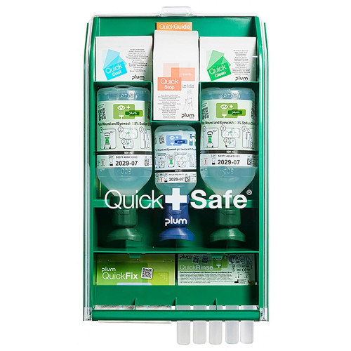 Apteczka ścienna PLUM QuickSafe Complete, z wyposażeniem-18118326