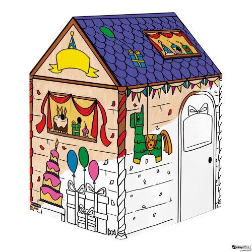 Domek do kolorowania rozmiar XL, urodziny, 1 szt (FSC) 100142505 FELLOWES