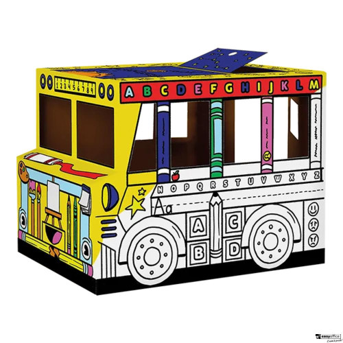 Autobus do kolorowania dla dzieci, XXL, 1 szt (FSC) 100130976 FELLOWES