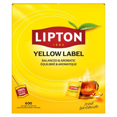 Herbata LIPTON czarna, Yellow Label, 600 kopert-18302003