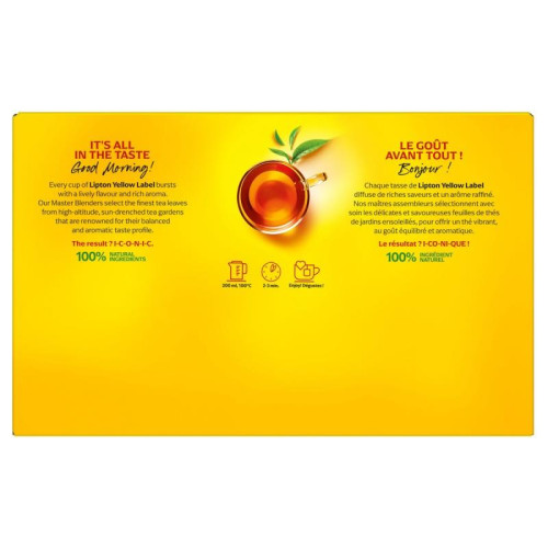 Herbata LIPTON czarna, Yellow Label, 600 kopert-18302006