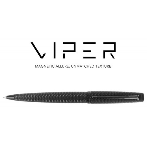 Długopis DIPLOMAT Viper, guilloche, czarny-18302054