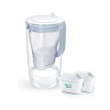 Dzbanek filtrujący Brita Glass+2 wkłady MaxtraPro PP (niebieski; 2,5l)