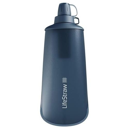 Butelka z filtrem peak squeeze 1l-mountain blue