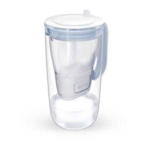 Dzbanek filtrujący Brita Glass+2 wkłady MaxtraPro PP (niebieski; 2,5l)-18407385