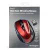 Myszka komputerowa KENSINGTON Pro Fit™ Mid-Size, bezprzewodowa, czerwona-3680120