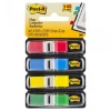 Zakładki indeksujące POST-IT® (683-4), PP, 12x43mm, 4x35 kart., mix kolorów-4081216