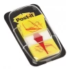 Zakładki indeksujące POST-IT® z nadrukiem „ręka+ołówek” (680-31), PP, 25,4x43,2mm, 50 kart.-4081323
