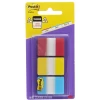 Zakładki indeksujące POST-IT® do archiwizacji (686-RYB), PP, silne, 38x25mm, 3x22 kart., mix kolorów-4081330