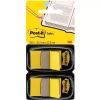 Zakładki indeksujące POST-IT® (680-Y2EU), PP, 25,4x43,2mm, 2x50 kart., żółte-4081820