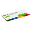 Zakładki indeksujące Q-CONNECT, PP, 25x45mm, 4x40 kart., mix kolorów-4081876
