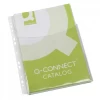 Koszulki na katalogi Q-CONNECT, PVC, 3/4A4, krystal, 180mikr., 5szt.-4082335