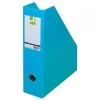 Pojemnik na dokumenty Q-CONNECT, PVC, A4/76, jasnoniebieski-4083554