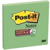 Karteczki samoprzylepne POST-IT® Super Sticky (654-6SS-AW), 76x76mm, 1x90 kartek, zielone-4084418