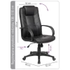 Fotel biurowy OFFICE PRODUCTS Corsica, czarny-4085232