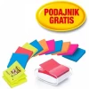 Podajnik do karteczek samoprzylepnych POST-IT® Pro (PRO-W-12SSCOL-R330), biały, w zestawie 12 bloczków Super Sticky Z-Notes-4085280