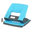 Dziurkacz KANGARO Aion-20/S, dziurkuje do 20 kartek, metalowy, w pudełku PP, turkusowy-4085802