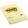 Karteczki samoprzylepne POST-IT® w kratkę (662), 102x152mm, 1x100 kart., żółte-4088743