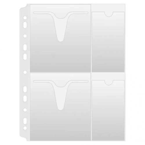 Koszulki na płyty CD/DVD DONAU, PP, A4, groszkowe, 160mikr.-4080079