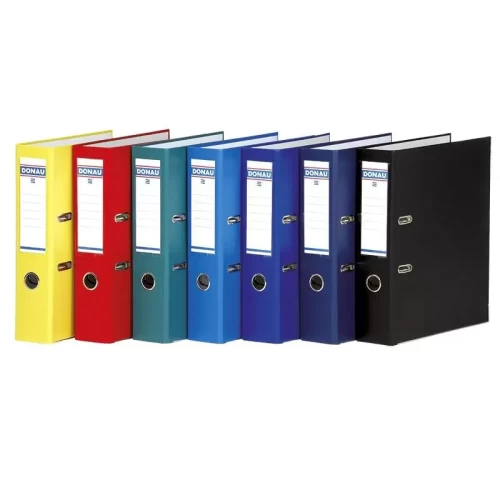 Segregator DONAU Master-S z szyną, PP, A4/75mm, niebieski-4080380