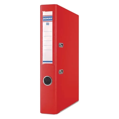 Segregator DONAU Premium-S, PP, A4/50mm, czerwony-4080450