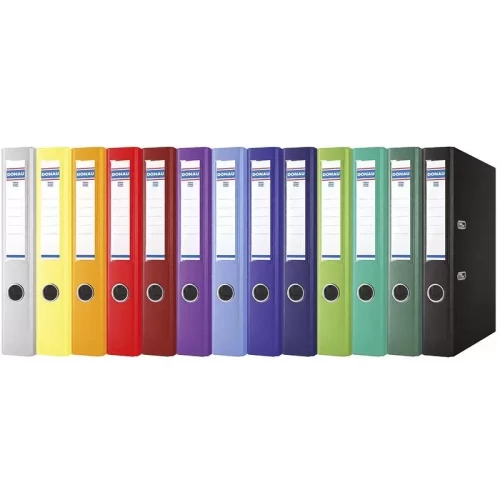 Segregator DONAU Premium-S, PP, A4/50mm, zielony-4080455
