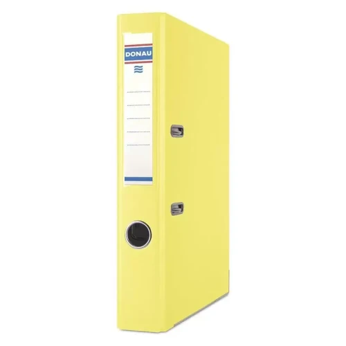 Segregator DONAU Premium-S, PP, A4/50mm, żółty-4080462