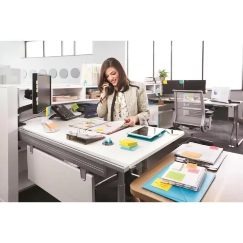Zakładki indeksujące POST-IT® (683-4), PP, 12x43mm, 4x35 kart., mix kolorów-4081223