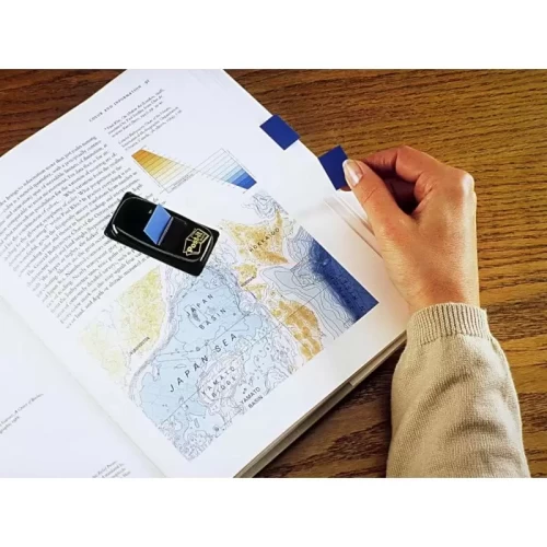 Zakładki indeksujące POST-IT® (680-2), PP, 25,4x43,2mm, 50 kart., niebieskie-4081244