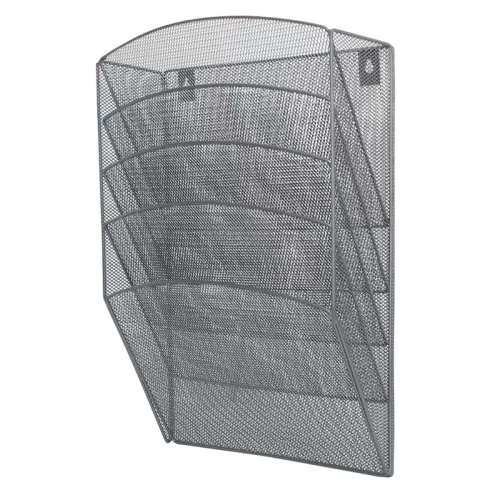 Zestaw 5 półek Q-CONNECT Office Set, metalowy, A4, srebrny-4081759