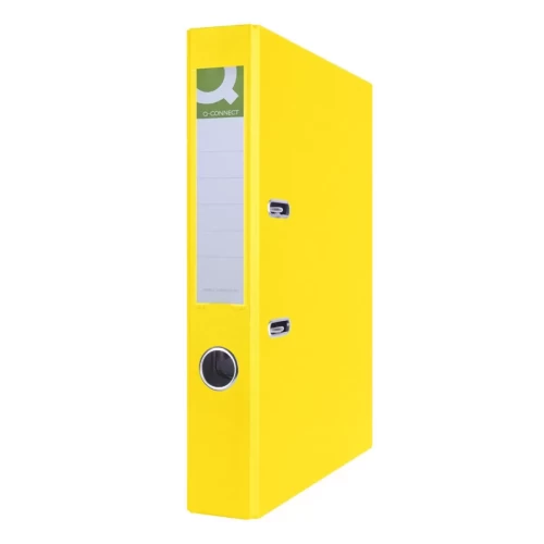 Segregator Q-CONNECT Hero, PP, A4/55mm, żółty-4081968