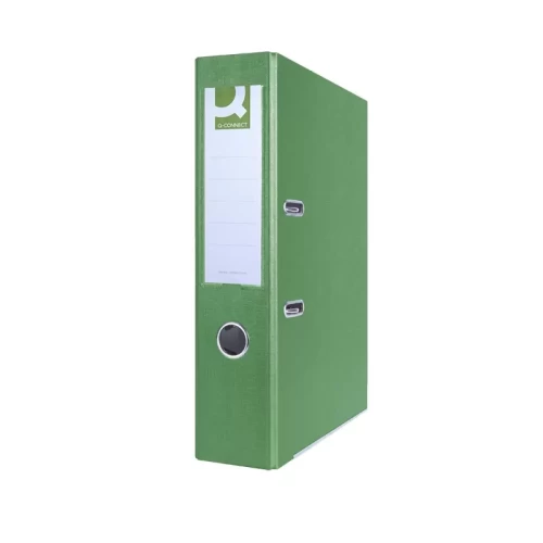 Segregator Q-CONNECT Hero z szyną, PP, A4/75mm, zielony-4082044